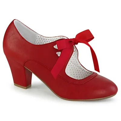 Produktbild von WIGGLE-32 Damen Pumps von Pin Up Couture, Rot  , EU 36, US 6