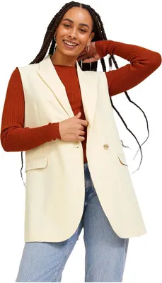 Image de Jack & Jones Mary Sl Blazer Beige L Frau Beige L