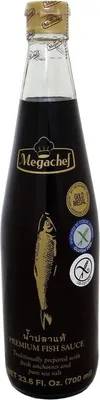 Produktbild von Megachef PREMIUM Fischsauce glutenfrei 700ml | ohne Glutamat | Fish Sauce