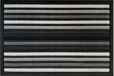 Produktbild von Nestor SCRAPE Fußmatte 40x60 cm Grau Gummi Außen