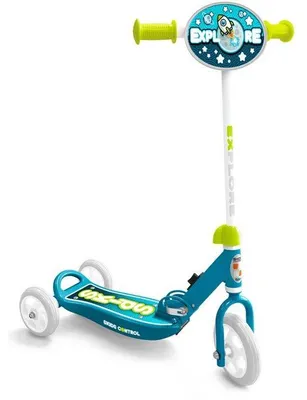 Image de Trois-roues pliable - Skids Control Explore - Bleu