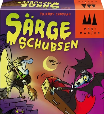 Produktbild von Drei Magier Kartenspiel Aktionsspiel Särge schubsen 40876
