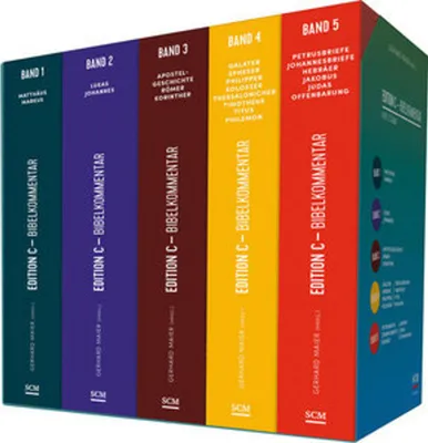 Obrázok produktu pre Edition C Bibelkommentar, Neues Testament, Gesamtausgabe im Schuber