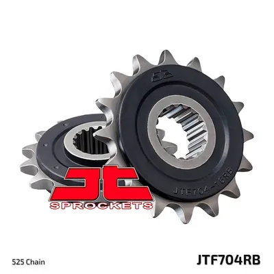 Produktbild von JTSPROCKETS Kettenritzel JTF704.17RB Vorne Chromstahl