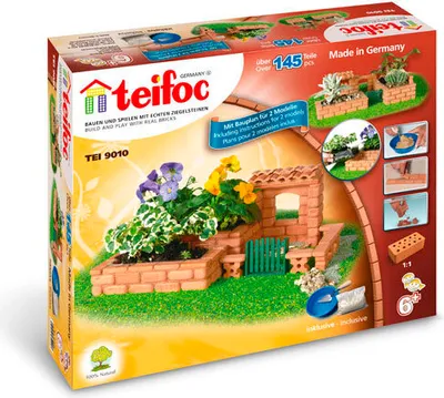 Produktbild von teifoc Steinbaukasten 9010 - Garten