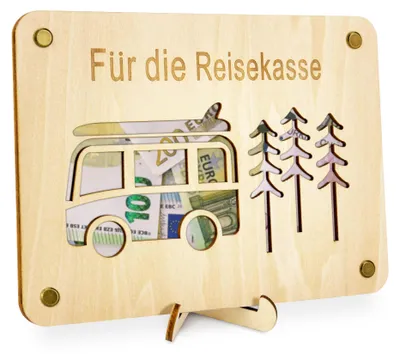 Produktbild von Reisegeld, Geschenk, Wohnmobil, Sparschwein, Urlaubskasse, Weltreise