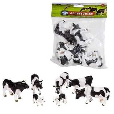 Zdjęcie produktu dla Zestaw 7 elementów Dutch Farm Cows