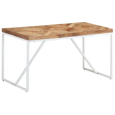 Obrázok produktu pre Jedálenský stôl 140x70x76 cm akáciový a mangovníkový masív