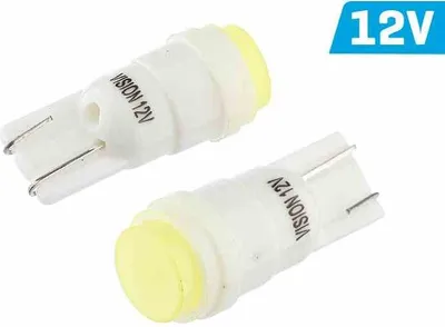 Obrázok produktu pre Žiarovka VISION W5W (T10) 12V 1x COB LED, biela, 2 ks.