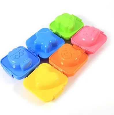 Immagine prodotto di Stampo per uova fai da te, 6 pezzi, plastica PP resistente per la cucina