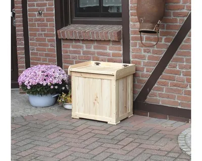 Produktbild von Kissenbox Patrick 56 x 43 cm Holz natur