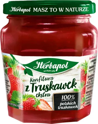Zdjęcie produktu dla Konfitura z Truskawek ekstra 240g