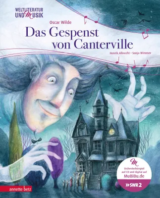 Produktbild von Das Gespenst von Canterville (Weltliteratur und Musik mit CD und zum Streamen)