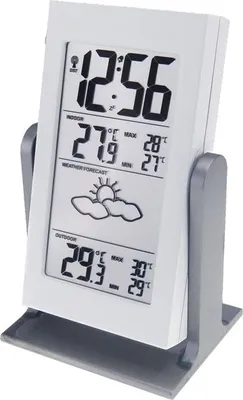 Produktbild von Technoline WS 9135, Weiß, Innen-Thermometer, Außen-Thermometer, 0 - 50 °C, 32 - 122 °F, -40 - 70 °C, -40 - 158 °F