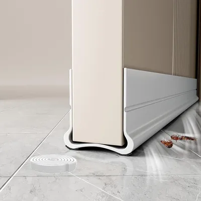 Imagen del producto de Burlete autoadhesivo, doble sellado, de 93 cm, para puertas