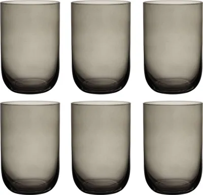 Produktbild von like. by Villeroy & Boch Like Glass Longdrinkbecher 385 ml 6er Set - Smoke