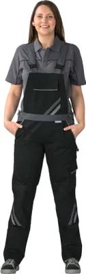 Immagine prodotto di Taglia 48 donna Planam Highline donna salopette nero ardesia zinco modello 2719