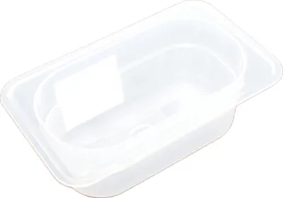 Produktbild von GN-Behälter 1/9 65 mm aus Polypropylen Transparent Gastronormbehälte