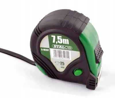 Imagen del producto de Cinta métrica de goma retráctil, 7,5 metros, modelo S-10207