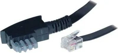Produktbild von Telefonkabel TAE N / RJ12 Stecker für Fax/ AB 10m