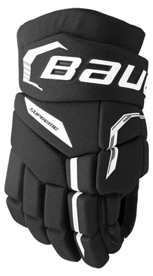 Image de Gants Bauer Supreme FUSE Bambini, noir et blanc, 8 pouces