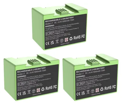 Image de Remplacement de la batterie, capacité de 5 000 mAh, rechargeable, 3BAT