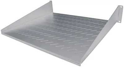 Image de INTELLINET Tablette 2U 483x250mm jusqu'à 25kg frontm. gris