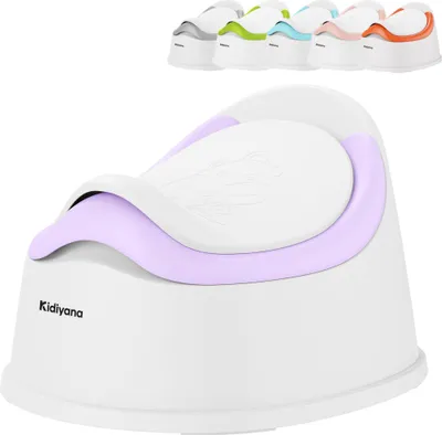 Immagine prodotto di Vasino per bambini Kidiyana con coperchio - Viola