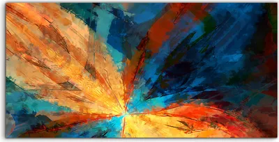 Produktbild von Coloray Acrylbild 140x70  Wandbild Acrylbilder Foto Bild Moderne Kunst abstrakt