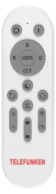 Produktbild von Fernbedienung CCT W weiß Kunststoff Telefunken