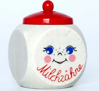 Produktbild von Hess Zahndose ''Milchzähne'' im Display mit 12St.