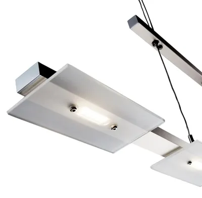 Produktbild von Hängelampe - 18W, 1600lm, LED, höhenverstellbar, , warmweiß, matt-nickel