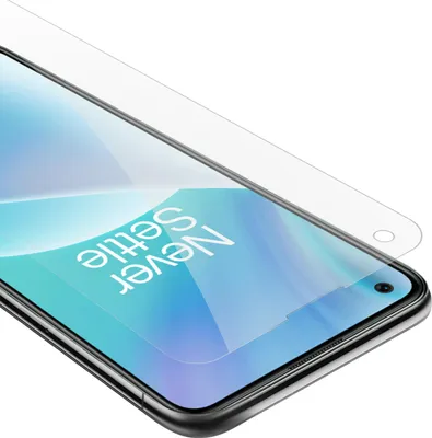 Produktbild von Cadorabo Panzer Folie für OnePlus Nord 2T Schutzfolie in Transparent Gehärtetes Tempered Display-Schutzglas