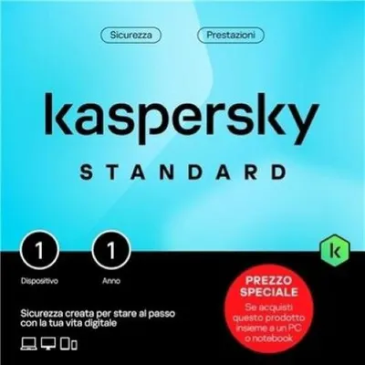 Produktbild von Kaspersky SlimBOX STANDARD Antivirus | 1 Gerät | Echtzeitschutz KL1041T5AFS