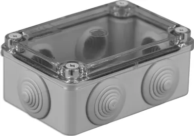 Obrázek produktu pro Hermetický n/t box 120x80x50 6 šroubení S-BOX 206-P