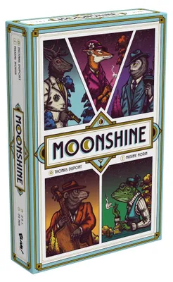 Zdjęcie produktu dla Blackrock Games MOONSHINE, gra karciana, od 10 lat, 30 min