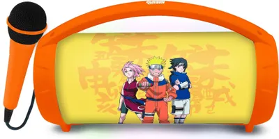 Image de Lexibook Naruto : enceinte Bluetooth lumineuse avec microphone – Karaoké pour les fans d'anime