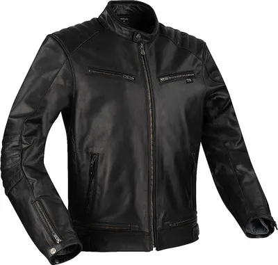 Produktbild von Segura Owen Motorrad Lederjacke, schwarz, M