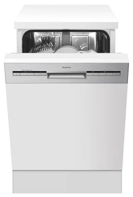 Produktbild von Amica EGSP 569 900 E, Halb integriert, Single (45 cm breit), Edelstahl, Tasten, 1,5 m, 1,5 m