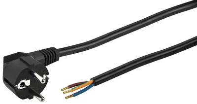 Produktbild von MONACOR AC-210/SW Netzkabel
