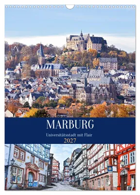 Produktbild von Marburg - Universitätsstadt mit Flair (Wandkalender 2027 DIN A3 hoch), CALVENDO Monatskalender