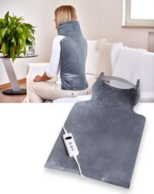 Produktbild von PROMED Rücken-und Nackenheizkissen NRP-2.4, 40 x 65cm, grau>>>>