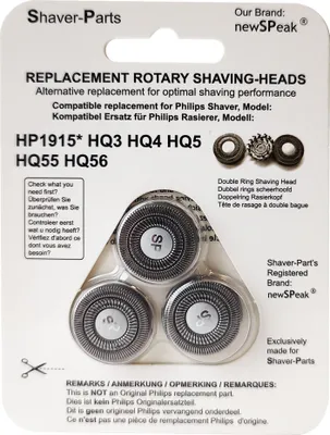 Produktbild von SCANPART Scherkopf für HQ3/HQ4/HQ5/HQ55 Ersatzscherkopf, Farbe:Silber