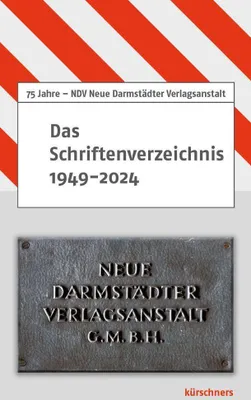 Produktbild von Das Schriftenverzeichnis 1949 bis 2024