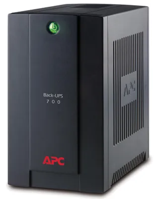 Produktbild von APC Back-UPS BX - BX700U-GR - Unterbrechungsfreie Stromversorgung 700VA (AVR, 4 Schuko Ausgänge, USB, Shutdown Software)