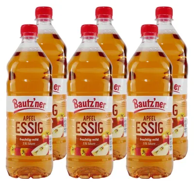 Produktbild von Bautzner Apfel-Essig -fruchtig mild- (12 x 1,0L)