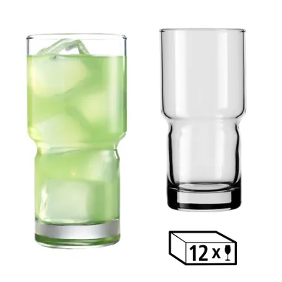 Produktbild von LIBBEY 70532 Trinkglas, "NEWTON", 355 ml, 12er Set