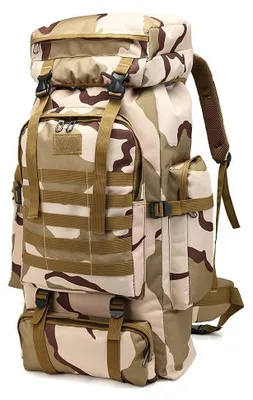 Produktbild von Trekkingrucksack Wanderrucksack Reiserucksack - 80 l - Wasserdicht - Leicht