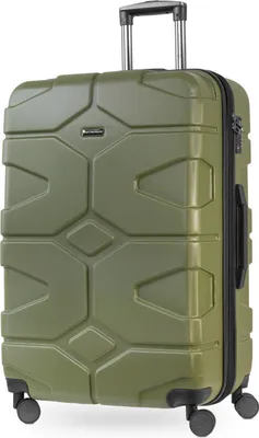 Immagine prodotto di HAUPTSTADTKOFFER - X-Kölln - Valigia rigida XL con espansione, trolley, valigia da viaggio grande, espandibile, TSA, 76 cm, 120 litri, verde oliva