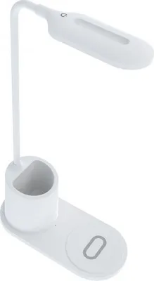 Image de Lampe LED avec chargeur sans fil Rebeltec QI W600, 10 W, blanche